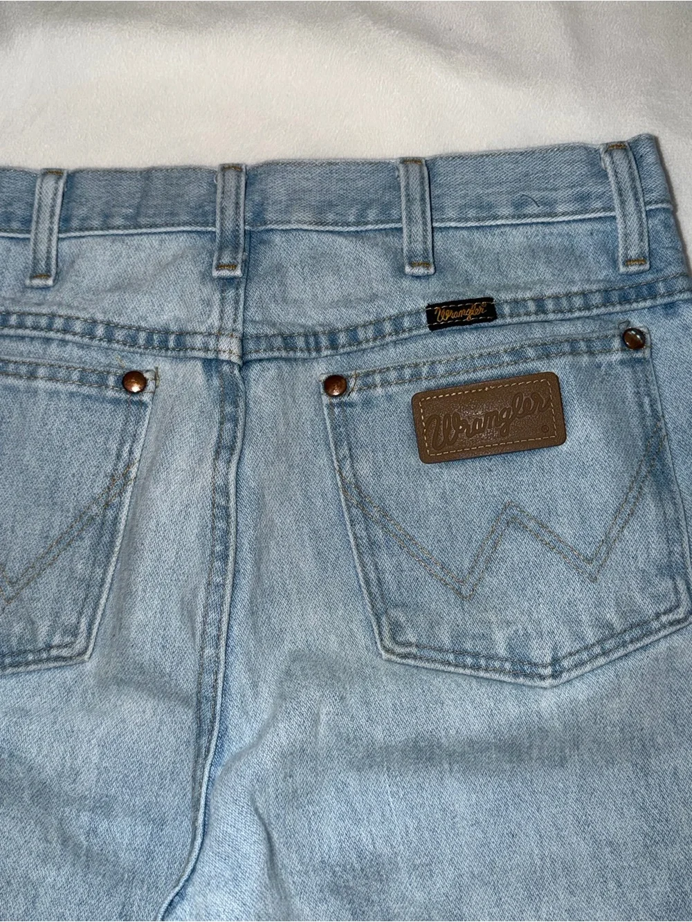 Wrangler Men's Light Blue “Cowboy Cut” Slim Fit Jeans - 31x34 (210)